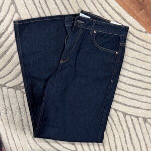 NWT Zara wide leg denim jeans